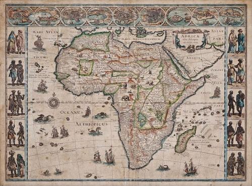 E34 - Africa Nova Descriptio 1635