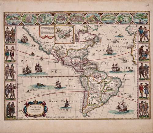 E34 - Americae Nova Tabula 1635