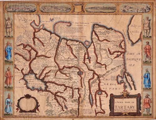 E34 - A New Map of Tartary 1626