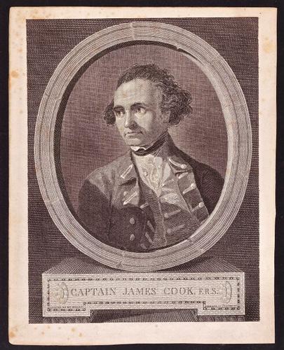 Captain Cook portrait by William Hodges 1777