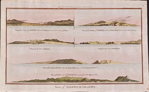 Topography of Sandwich Islands