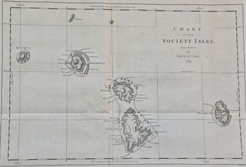 Chart of the Society Isles