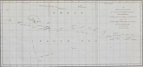 A chart of the islands discovered in the neighbourhood of Otaheite