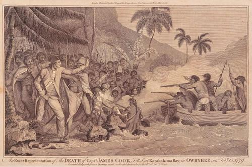 Death of Cook at Karakakooa Bay