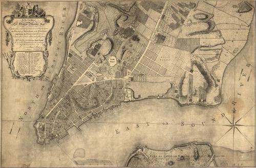 1773 - Ratzer Lower Manhattan