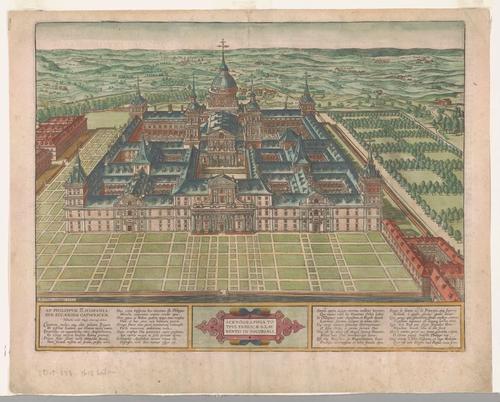 E42 - 1592 - SCENOGRAPHIA TOTIUS FABRICAE  S. LAVRENTI IN ESCORIAL