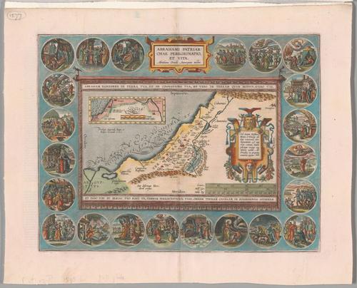 E42 - 1595 - ABRAHAMI PETRIARCHAE  PEREGRINATIO ET VITA 
