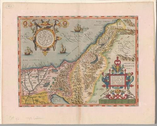 E42 - 1601 - PALESTINAE SIVE TOTIUS TERRAE PROMISSIONIS NOVE DESCRPTIO AUCTORE TILEMANNO STELLA SIGENSIS