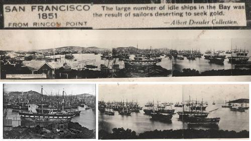 E50 - 1852 Tall Ships in Yerba Buena Cove