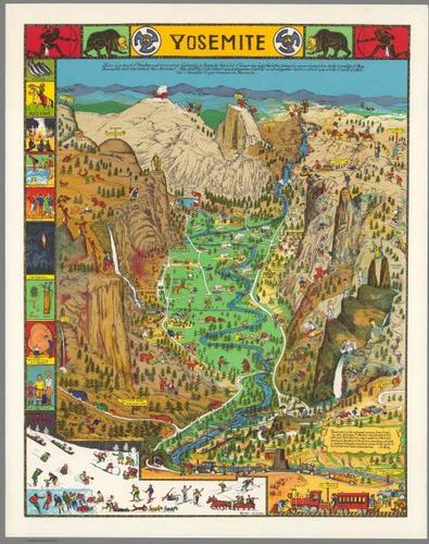 1949 Jo Mora Yosemite