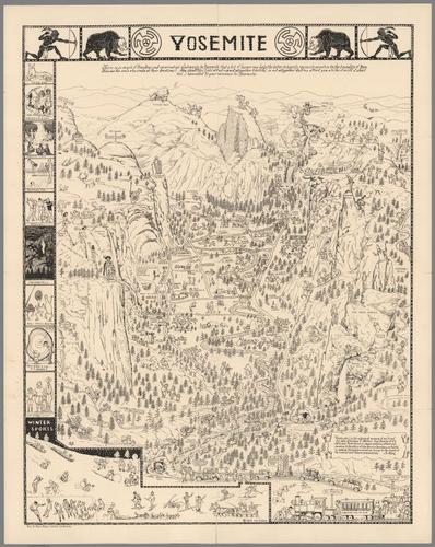 1931 Jo Mora Yosemite