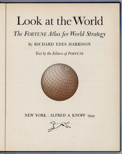 Look At The World - 1944 - Richard Edes Harrison - 005