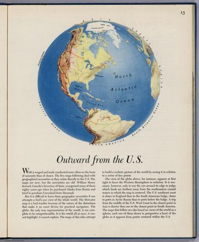 Outward From The US - 1944 - Richard Edes Harrison - 013