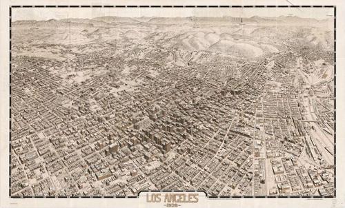 E65 - Los Angeles 1909 black and white