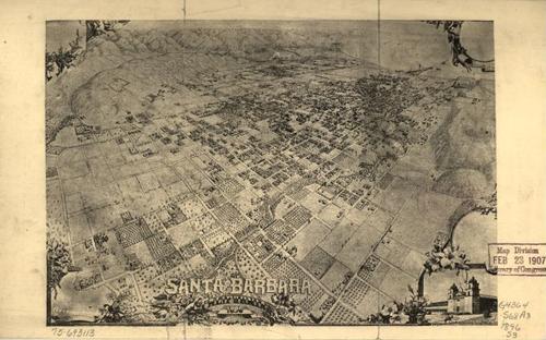 E65 - Santa Barbara California - 1896