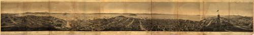 E65 - San Francisco from Russian Hill - Charles Gifford - 1862
