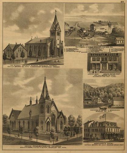 E66 - An Illustrated Historical Atlas of the State of Minnesota - Alfred Theodore Andreas - 1874