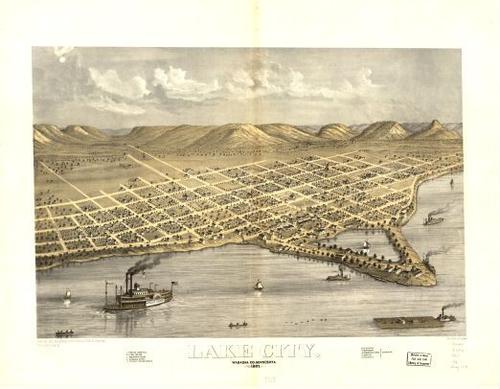E66 - Lake City Wabasha Co Minnesota - Albert Ruger - 1867