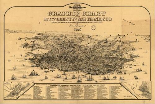 E66 - San Francisco, by Marriott Britton Rey, 1875