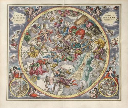 E67 COELI STELLATI CHRISTIANI HAEMISPHAERIUM POSTERIUS