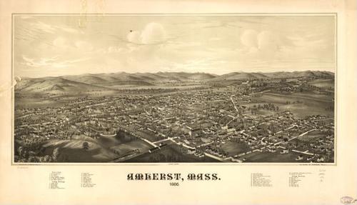 E70 - Amherst Massachusetts - Lucien R Burleigh - 1886