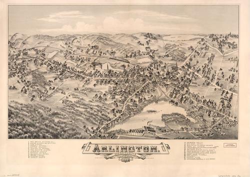 E70 - Arlington Massachusetts by OH Bailey in 1884