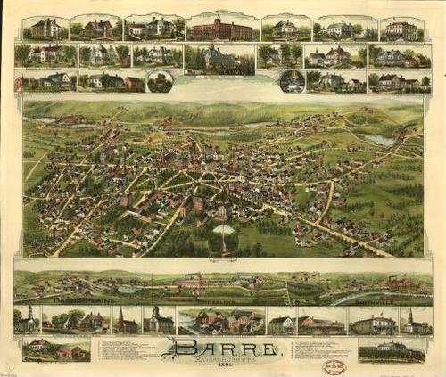 E70 - Barre Massachusetts by OH Bailey and Co in 1879