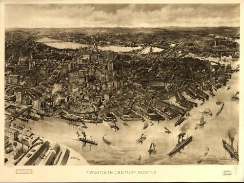 E70 - Twentieth Century Boston by AF Poole in 1905
