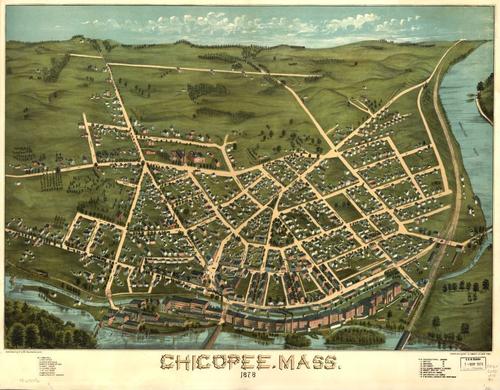 E70 - Chicopee Massachusetts by D Bremner Co in 1878