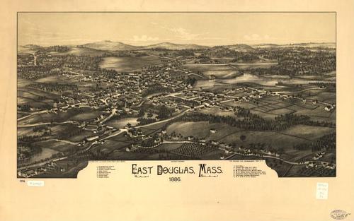 E70 - East Douglas Massachusetts by Lucien R Burleigh in 1886
