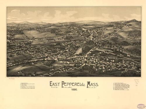 E70 - East Pepperell Massachusetts by Lucien R Burleigh in 1886