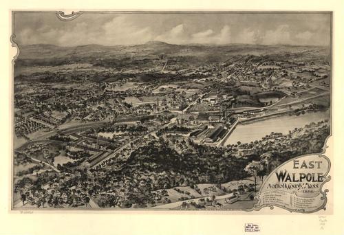 E70 - East Walpole Norfolk County Massachusetts by AF Poole in 1898