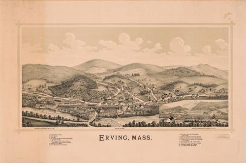 E70 - Erving Massachusetts by Lucien R Burleigh in 1891