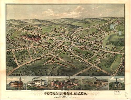 E70 - Foxborough Massachusetts by Oakley Hoopes Bailey and JC Hazen in 1879