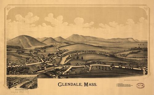 E70 - Glendale Massachusetts by Lucien R Burleigh in 1890