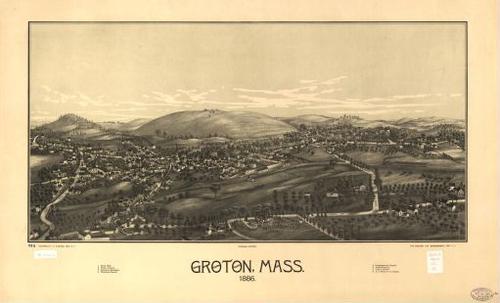 E70 - Groton Massachusetts by Lucien R Burleigh in 1886