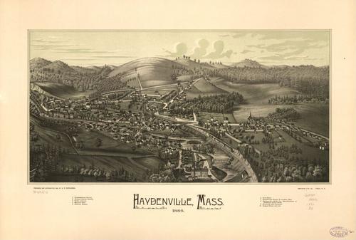 E70 - Haydenville Massachusetts by Lucien R Burleigh in 1886