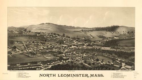 E70 - North Leominster Massachusetts by Lucien R Burleigh in 1887