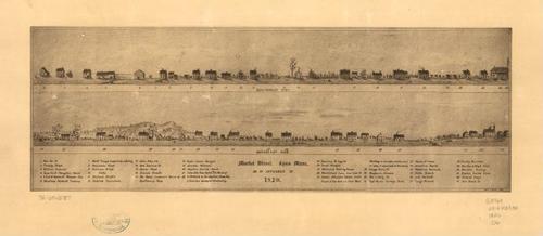 E70 - Market Street Lynn Massachusetts as it appeared in 1820