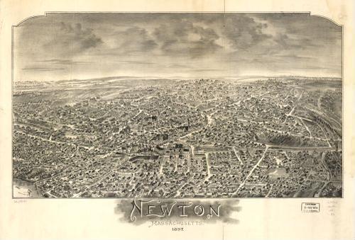 E70 - Wards 1 and 7 Newton Massachusetts - 1897
