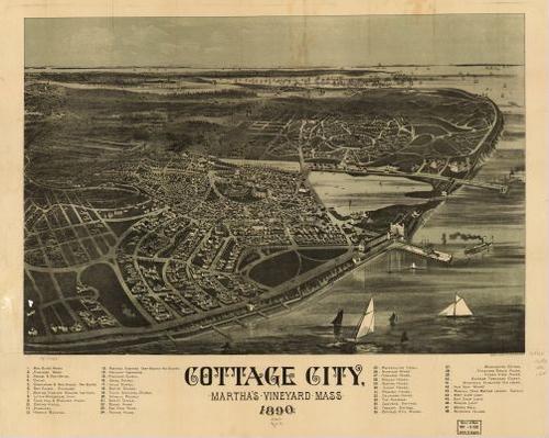 E70 - Cottage City Marthas Vineyard Massachusetts - 1890