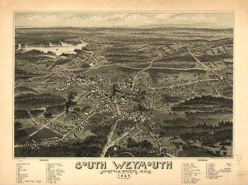 E70 - South Weymouth Norfolk County Massachusetts - 1885