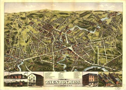 E70 - City of Taunton Massachusetts - 1875