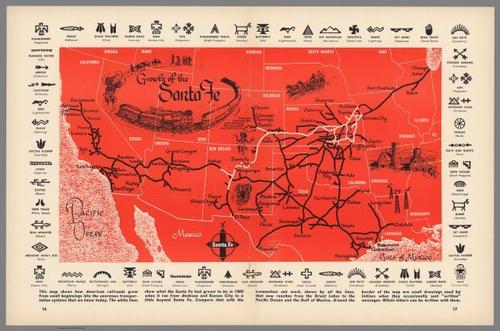 E73 - Growth of the Santa Fe Railway - 1950