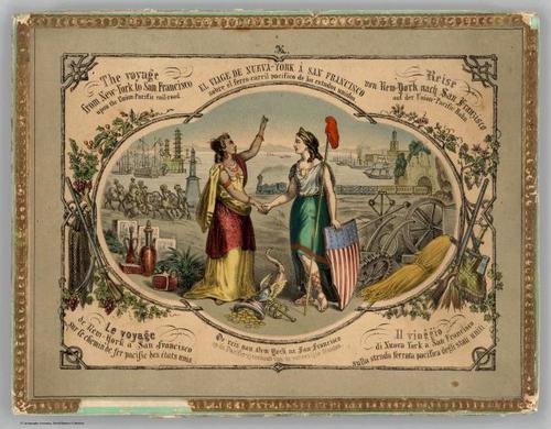 E73 - Voyage from New York to San Francisco upon the Union Pacific Railroad - 1870