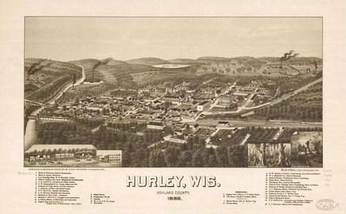 E78 - Hurley Wisconsin Ashland County - Beck and Pauli - 1886