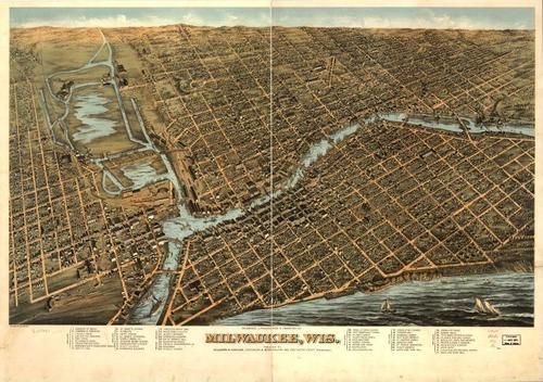 E78 - Milwaukee Wisconsin - Howard Heston Bailey - 1872