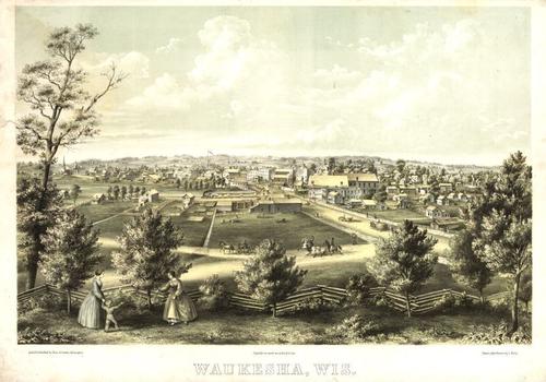E78 - Waukesha Wisconsin - Louis Kurz - 1857