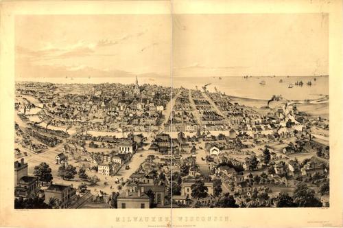 E78 - Milwaukee Wisconsin - David William Moody - 1854