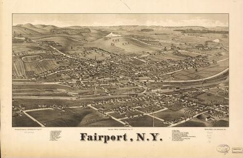 E79 - Fairport NY - Lucien R Burleigh - 1885